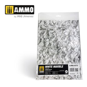 Ammo of MIG White Marble. Round die-cut for Bases fo