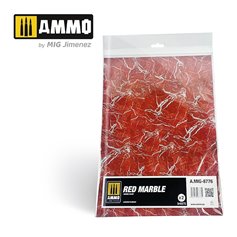 Ammo of MIG 8776 RED MARBLE - SHEET OF MARBLE