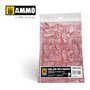 Ammo of MIG Pink and Gold Marble. Square die-cut mar