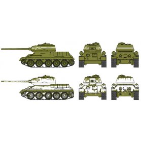 Italeri 1:72 T-34/85
