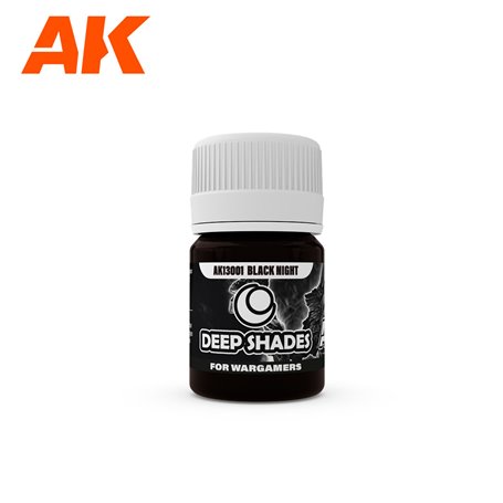AK Interactive 13001 BLACK NIGHT - Deep Shade 30ml