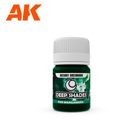 AK Interactive 13007 Wash akrylowy DEEP SHADE - Greendark - 30ml