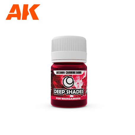 AK Interactive 13009 Wash akrylowy DEEP SHADE - Carmine Red - 30ml