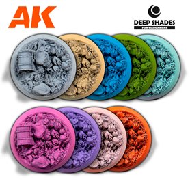 AK Interactive Wash akrylowy DEEP SHADE - Blue Moon - 30ml