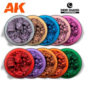 AK Interactive 13005 Wash akrylowy DEEP SHADE - Invocation Purple - 30ml