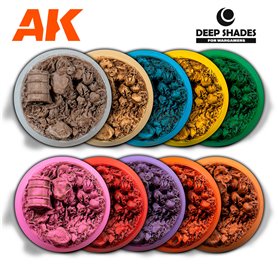 AK Interactive 13002 Wash akrylowy DEEP SHADE - Pure Grime - 30ml