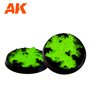 AK Interactive 1236 WARGAME ENAMEL LIQUID PIGMENT Green Fluor - 35ml