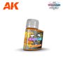 AK Interactive 1238 WARGAME ENAMEL LIQUID PIGMENT Light Orange Fluor - 35ml