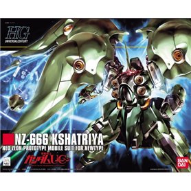 Bandai 58263 HG 1/144 NZ-666 KSHATRIYA
