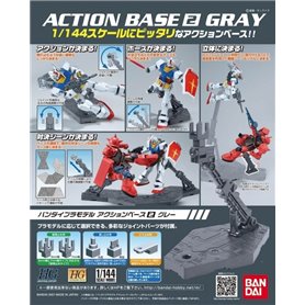 Bandai 59578 ACTION BASE 2 GRAY GUN59578 BAG