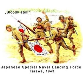 MB 1:35 JAPANESE IMPERIAL MARINES / TARAWA 10.1943 | 4 figurines | 
