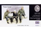 MB 1:35 TICKET HOME / GERMAN SOLDIERS 1941-1943 | 3 figurki |