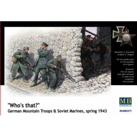 MB 1:35 WHO IS THAT German and Russian soldiers | 6 figurines |