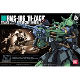 Bandai 57950 HGUC 1/144 RMS-106 'HI-ZACK' GUN57950 ID [ 12 ]