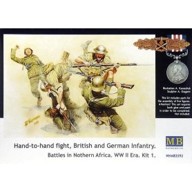 MB 1:35 Hand-to-hand fight British and German Infantry