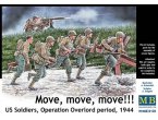 MB 1:35 MOVE, MOVE, MOVE / Operacja Overlord | 5 figurek |