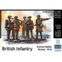 MB 1:35 BRITISH INFANTRY / SOMME BATTLE 1916 | 5 figurines | 