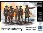 MB 1:35 BRITISH INFANTRY / SOMME BATTLE 1916 | 5 figurek |