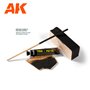 AK Interactive 465 TRUE METAL - PURE BLACK - 20ml