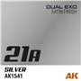 SILVER & GUN METAL DUAL EXO Set 21