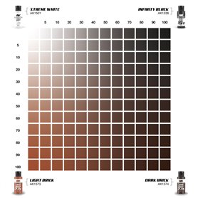 AK Interactive 1582 DUAL EXO SET - LIGHT BRICK AND DARK BRICK