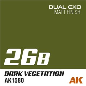 AK Interactive 1585 DUAL EXO SET - LIGHT VEGETATION AND DARK VEGETATION