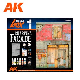 AK Interactive 8252 ALL IN ONE SET - CHARVINS FACADE 