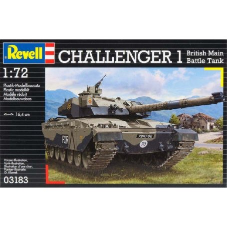 Revell 1:72 Challenger 1 British Main Battle Tank