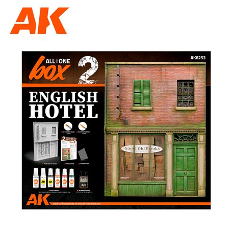 AK Interactive 8253 ALL IN ONE SET - ENGLISH HOTEL
