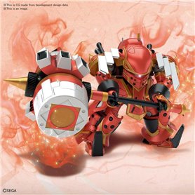 Bandai HG SPIRICLE STRIKER MUGEN (HATSUHO SHINONOME TYPE)