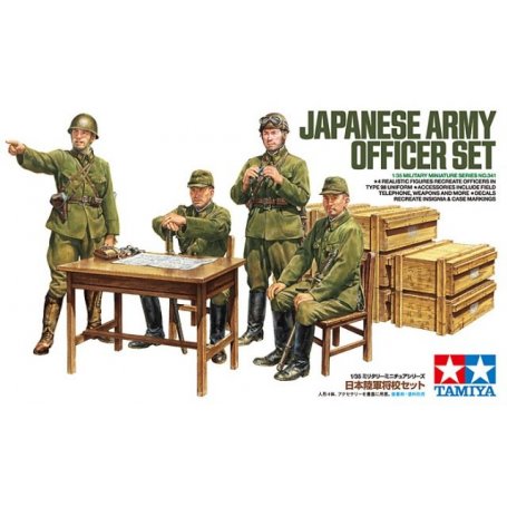 Tamiya 1:35 Japanese commanders | 4 figurines |