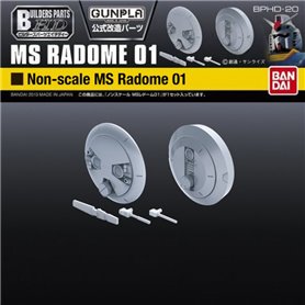 Bandai 62858 BUILDER PARTS HD MS RADOME 01 GUN62858 BAG
