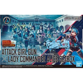 Bandai GIRL GUN LADY AGG X LADY COMMANDER ALICE SETBOX 