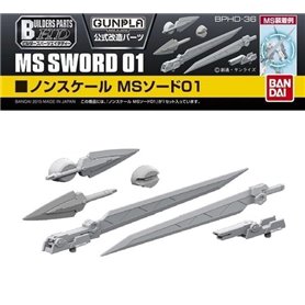 Bandai 61958 BUILDER PARTS HD MS SWORD 01 GUN61958 BAG