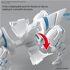 Bandai 62182 SDW HEROES WAR HORSE KNIGHT WORLD Ver. GUN62182
