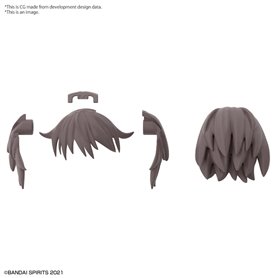 Bandai 62223 30MS OPTION HAIR STYLE PARTS VOL.4 ALL 4 TYPES GUN62223 BAG