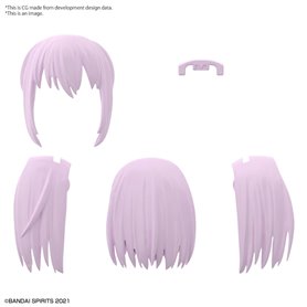 Bandai 62223 30MS OPTION HAIR STYLE PARTS VOL.4 ALL 4 TYPES GUN62223 BAG