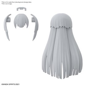 Bandai 62223 30MS OPTION HAIR STYLE PARTS VOL.4 ALL 4 TYPES GUN62223 BAG