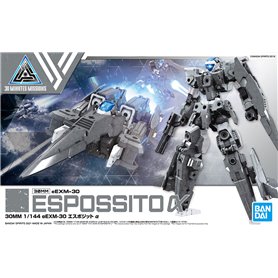 Bandai 62067 30MM 1/144 eEXM-30 ESPOSSITO ALPHA GUN62067