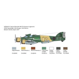 Italeri 1:72 S.M.79 M Sparviero - BOMBER VERSION