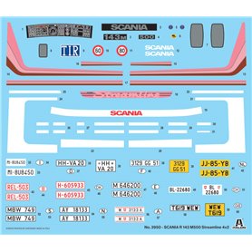 Italeri 1:24 Scania 143M 500 Streamline 4x2