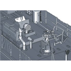 Italeri 1:35 Schnellboot S-26 / S-38 - W/20MM FLAK AND SEA MINES / DEPTH CHARGES