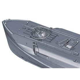 Italeri 1:35 Schnellboot S-26 / S-38 - W/20MM FLAK AND SEA MINES / DEPTH CHARGES