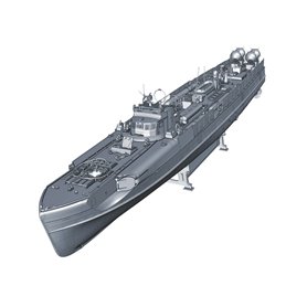Italeri 1:35 Schnellboot S-26 / S-38 - W/20MM FLAK AND SEA MINES / DEPTH CHARGES