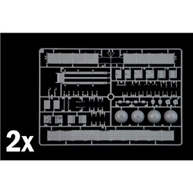 Italeri 1:35 Schnellboot S-26 / S-38 - W/20MM FLAK AND SEA MINES / DEPTH CHARGES