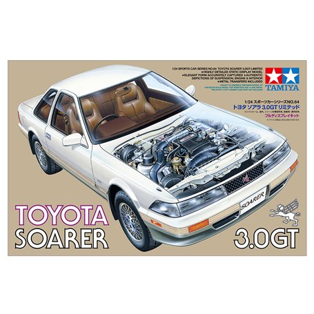 Tamiya 24064 1/24 Toyota Soarer 3.0GT Limited