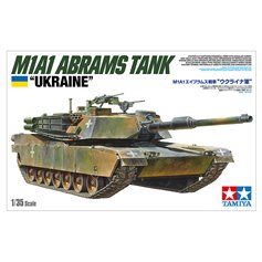 Tamiya 1:35 M1A1 Abrams Tank - UKRAINE