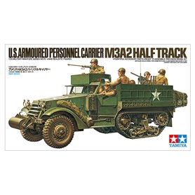 Tamiya 1:35 M3A2 Half-Track - US ARMOURED PERSONNEL CARRIER