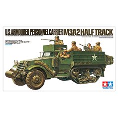 Tamiya 1:35 M3A2 Half-Track - US ARMOURED PERSONNEL CARRIER 