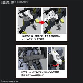 Bandai 63383 HG 1/144 GUNDAM ASMODAY GUN63383 ID [ 043 ]